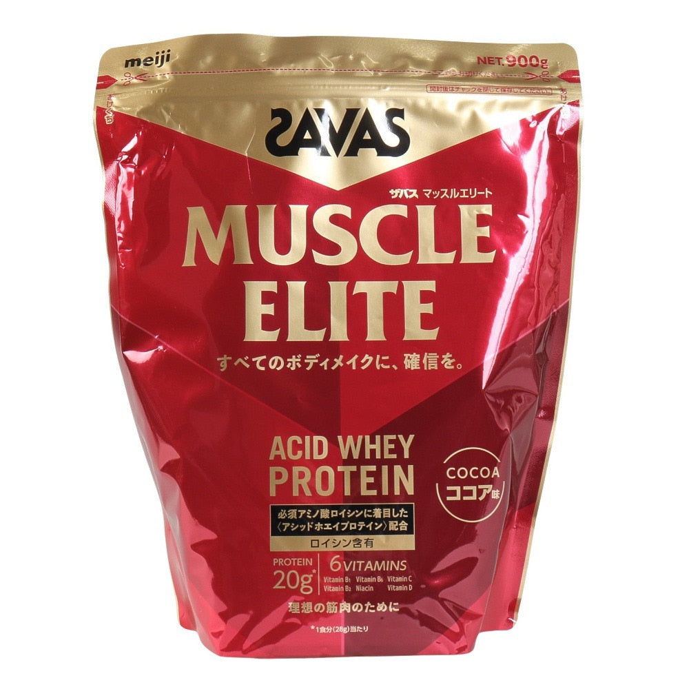 プロテイン マッスルエリート ココア味 900g 2632430 ホエイ アシッドホエイ ホエイプロテイン タンパク質 たんぱく質
