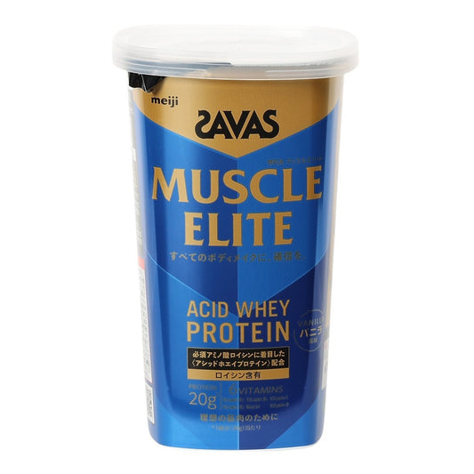 プロテイン マッスルエリート バニラ風味 280g 約10食分 2632453 ビタミン ホエイプロテイン アミノ酸 BCAA