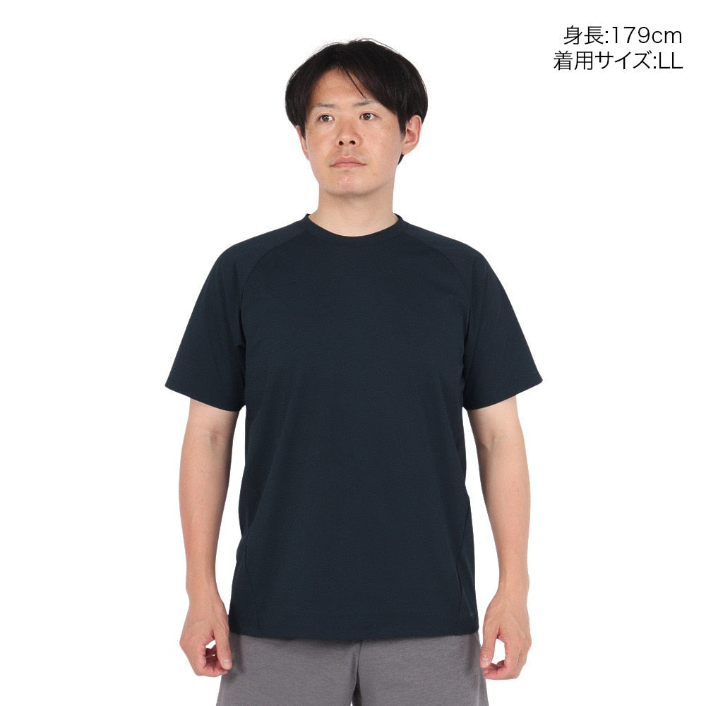 ベーシック PBT 半袖Tシャツ 5S0038-TRCT-863ES NVY
