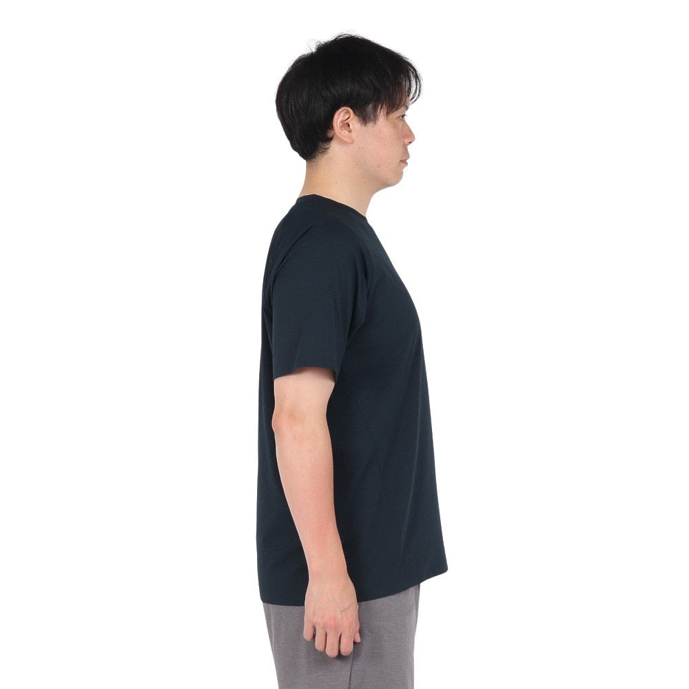 ベーシック PBT 半袖Tシャツ 5S0038-TRCT-863ES NVY