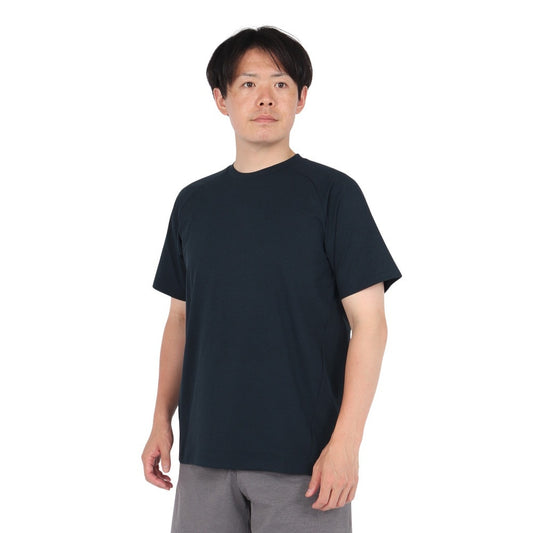 ベーシック PBT 半袖Tシャツ 5S0038-TRCT-863ES NVY