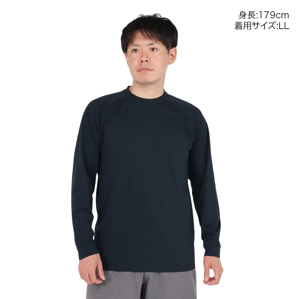 ベーシックPBT 長袖Tシャツ 5S0040-TRCT-863ES NVY