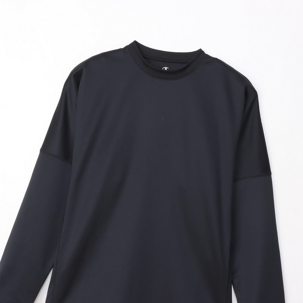 リカバリーウェア RECOVERY 長袖 Tシャツ 黒 S-LLサイズ C3-CS490 090 ロンT 一般医療機器 ルームウェア