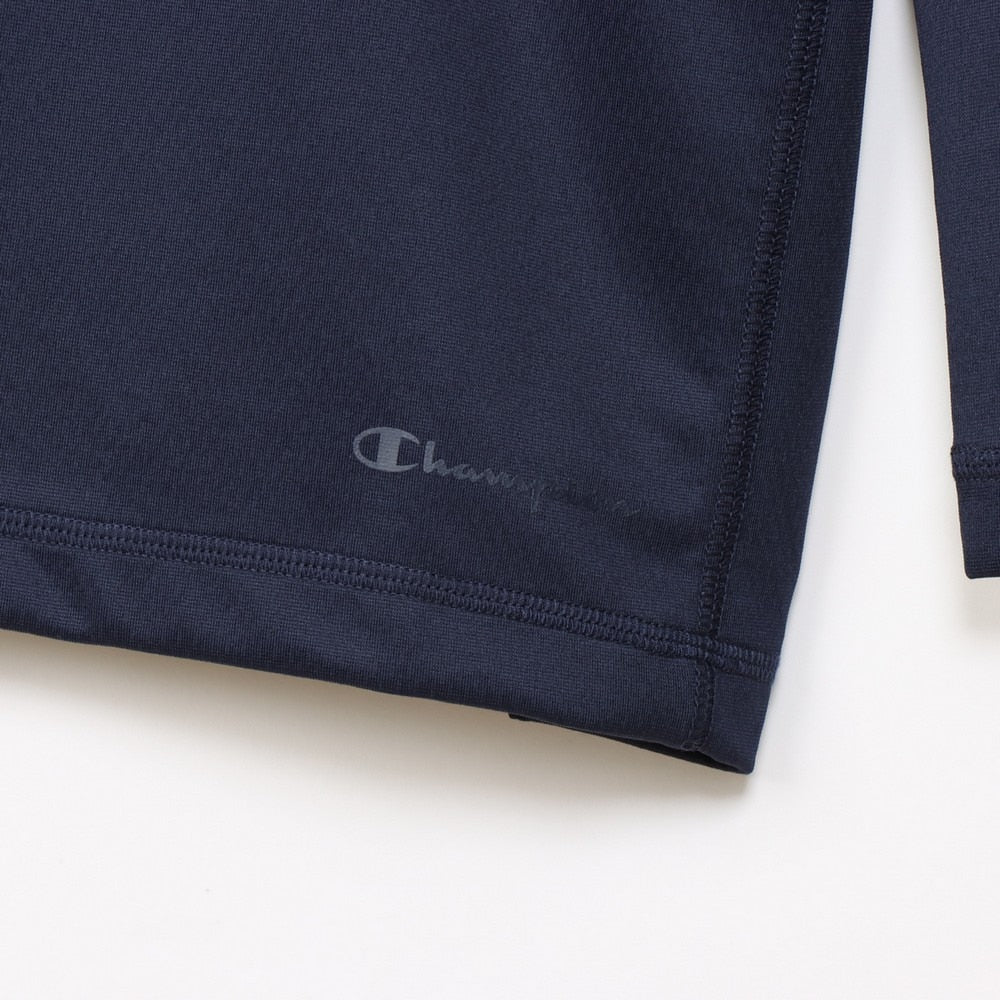 リカバリーウェア RECOVERY 長袖 Tシャツ 紺 S-LLサイズ C3-CS490 370 ロンT 一般医療機器 ルームウェア