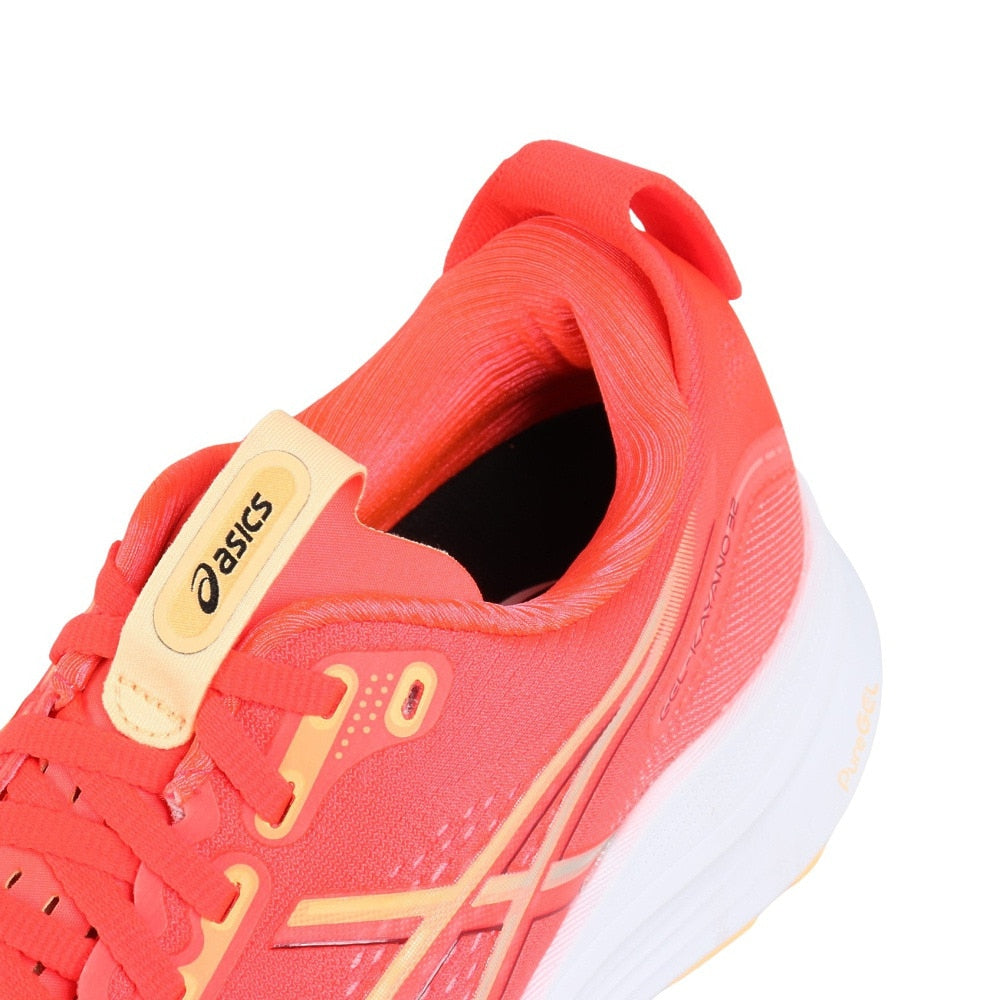 ランニングシューズ ジョギングシューズ GEL-KAYANO 32 レッド 1011C052.600 快適性 安定性 ラン ウォーク