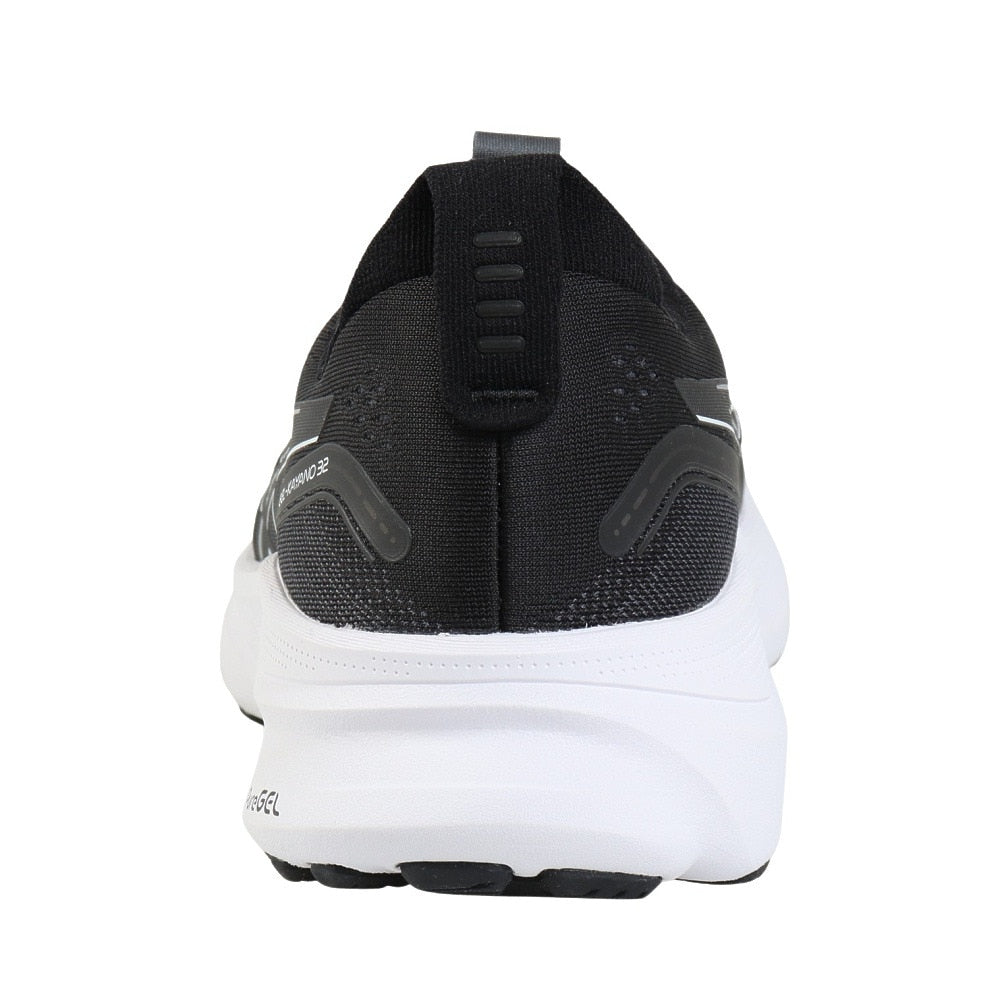 ランニングシューズ ジョギングシューズ GEL-KAYANO 32 EX WIDE ブラック ホワイト 1011C054.002 快適性
