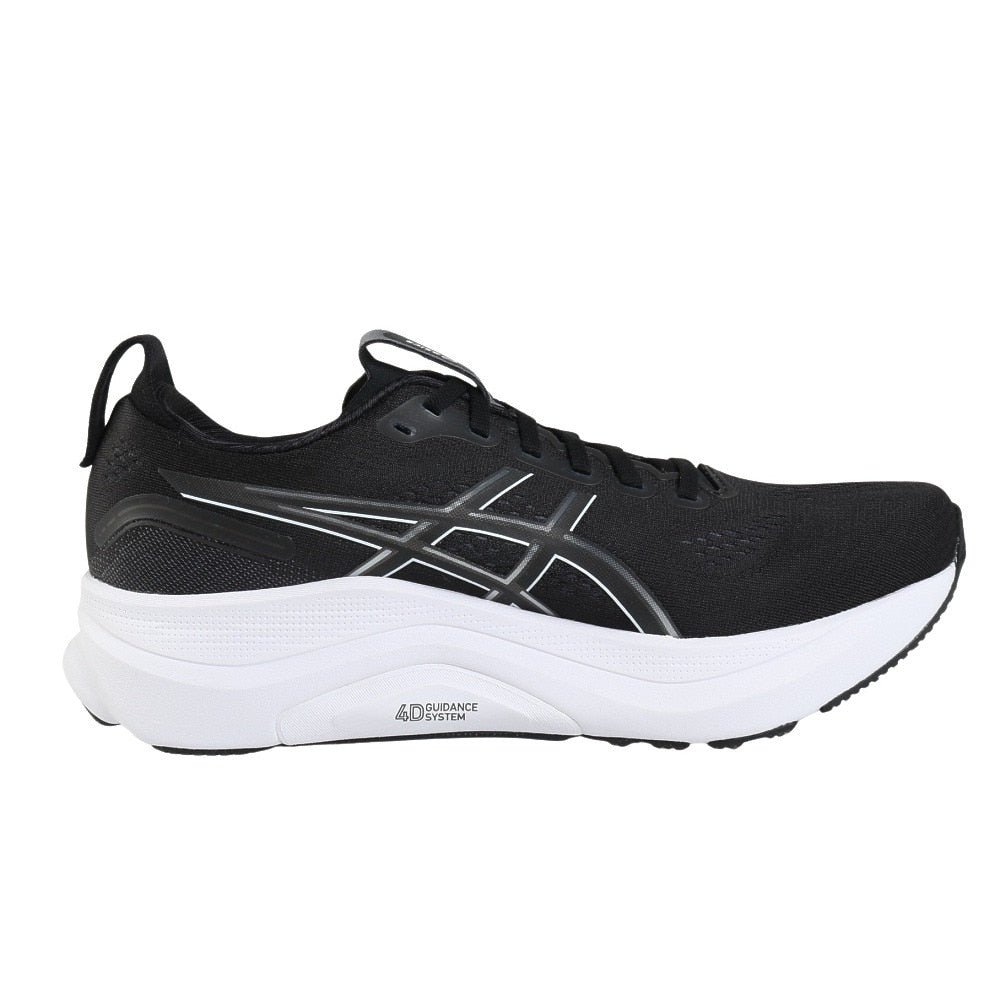 ランニングシューズ ジョギングシューズ GEL-KAYANO 32 EX WIDE ブラック ホワイト 1011C054.002 快適性