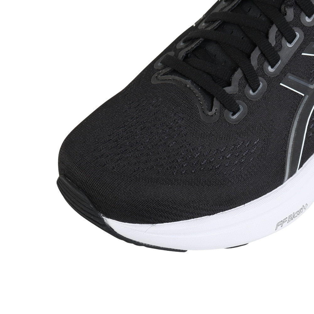ランニングシューズ ジョギングシューズ GEL-KAYANO 32 EX WIDE ブラック ホワイト 1011C054.002 快適性