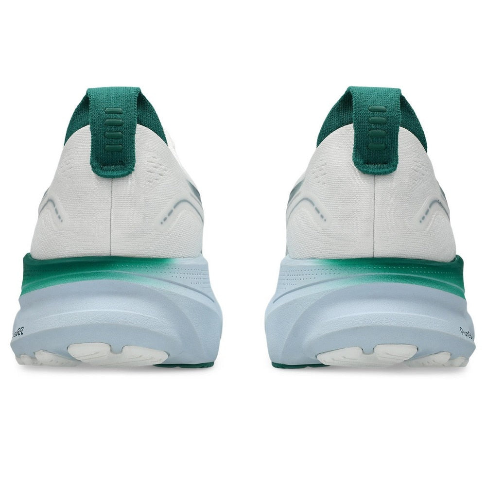 ランニングシューズ ジョギングシューズ ゲルカヤノ 32 ホワイト グリーン 1011C052.102 スニーカー