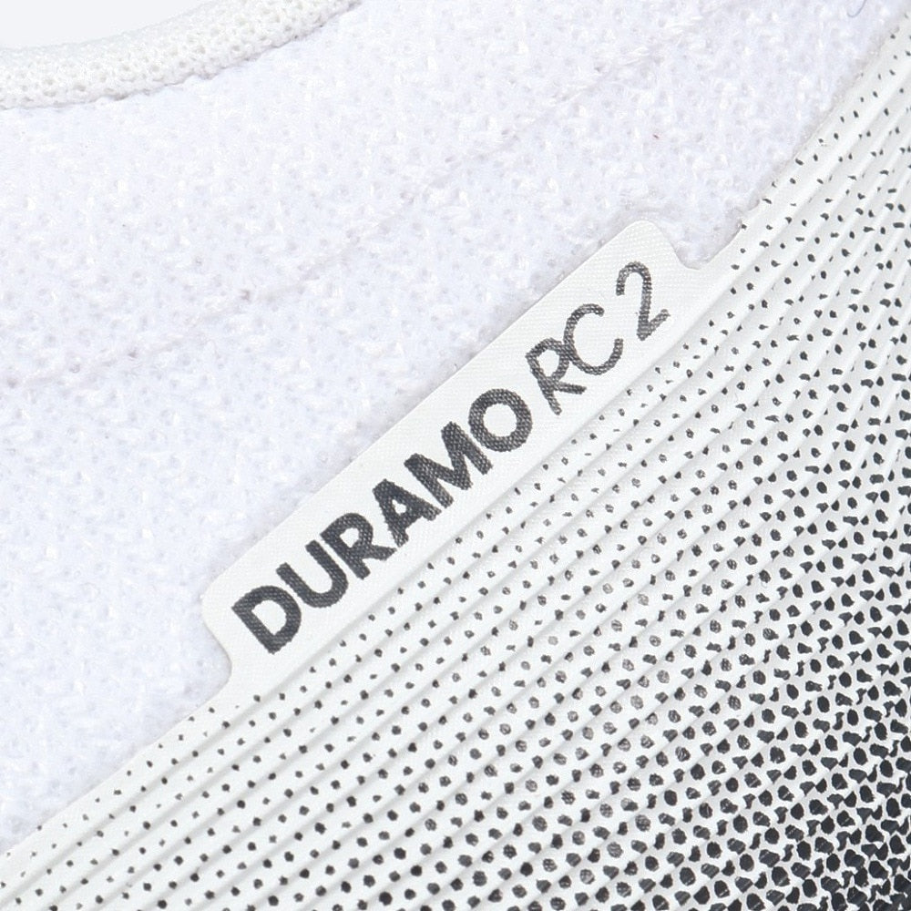 ランニングシューズ スポーツシューズ デュラモ ホワイト RC2 JS4428 スニーカー ラン ウォーク 安定性 軽量 高反発