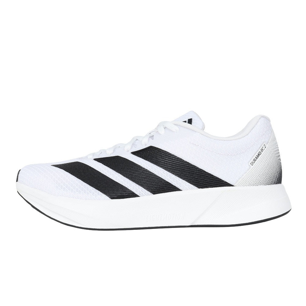 ランニングシューズ スポーツシューズ デュラモ ホワイト RC2 JS4428 スニーカー ラン ウォーク 安定性 軽量 高反発