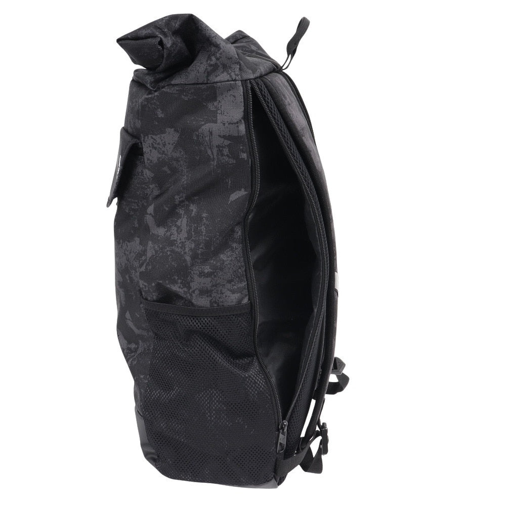 バック プーマテック AOP ロール トップ バックパック 黒 26L 09196501 ノートパソコン用ポケット ファッション