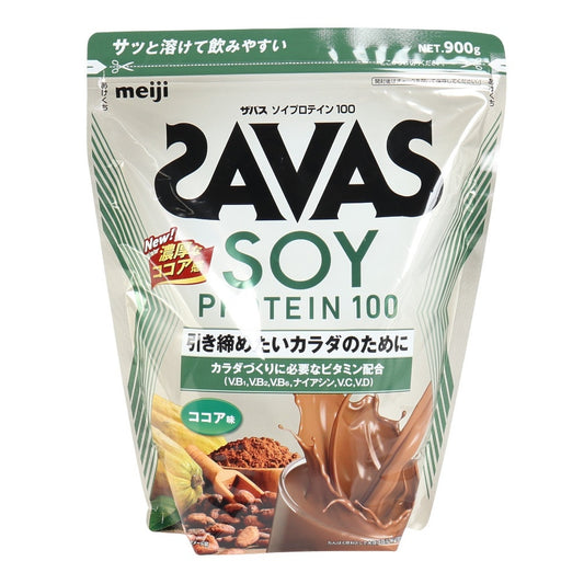 ソイプロテイン100 ココア味 900g オリジナルシリコンブラシ付 2600040 プロテイン タンパク質 大豆プロテイン