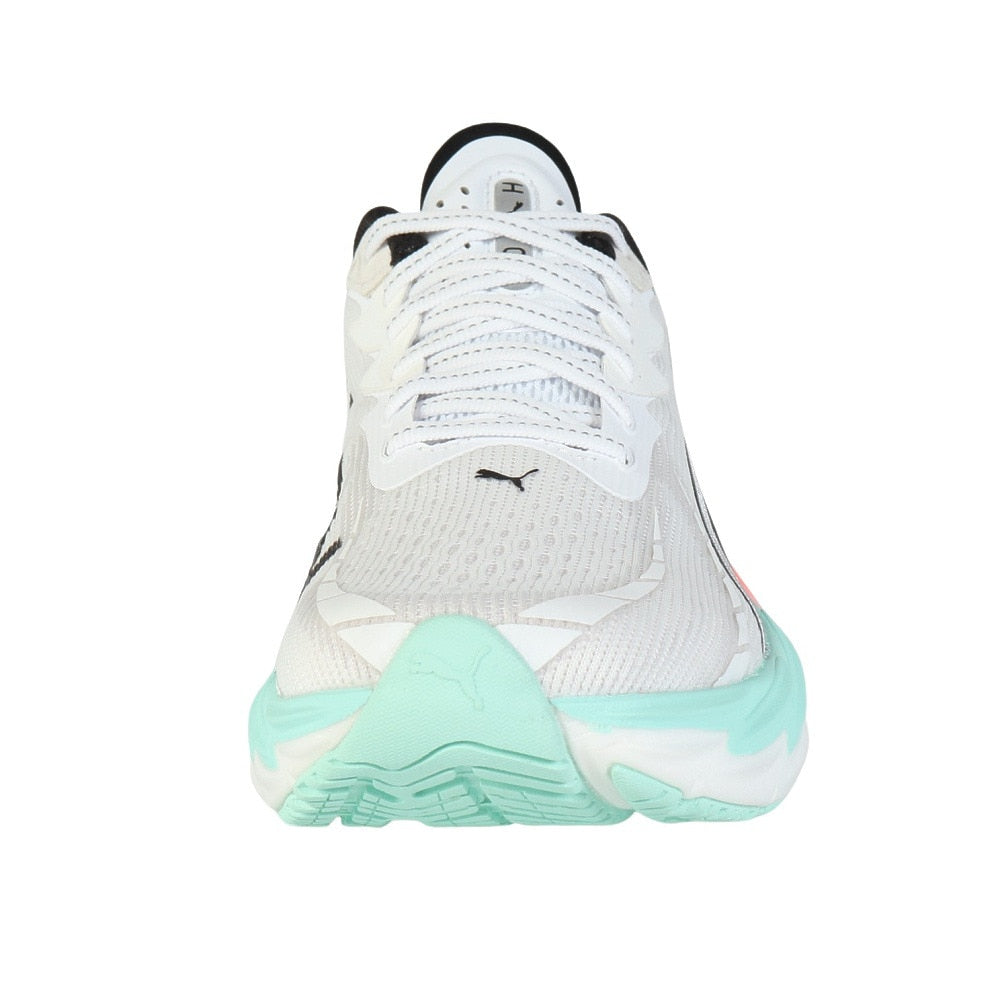 ランニングシューズ ジョギングシューズ PUMA×HYROX ヴェロシティ ニトロ 4 ホワイト 31191101 スニーカー