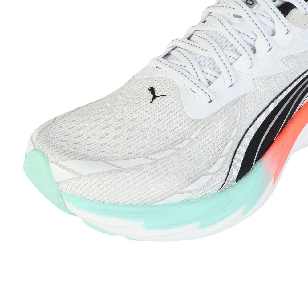 ランニングシューズ ジョギングシューズ PUMA×HYROX ヴェロシティ ニトロ 4 ホワイト 31191101 スニーカー