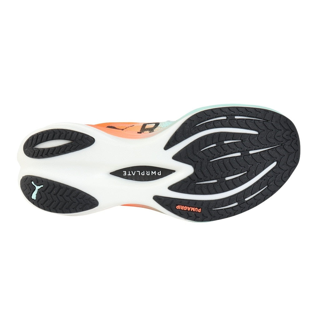 ランニングシューズ ジョギングシューズ プーマ ハイロックス ディヴィエイト ニトロ 3 レッド ブルー 31229301 スニーカー