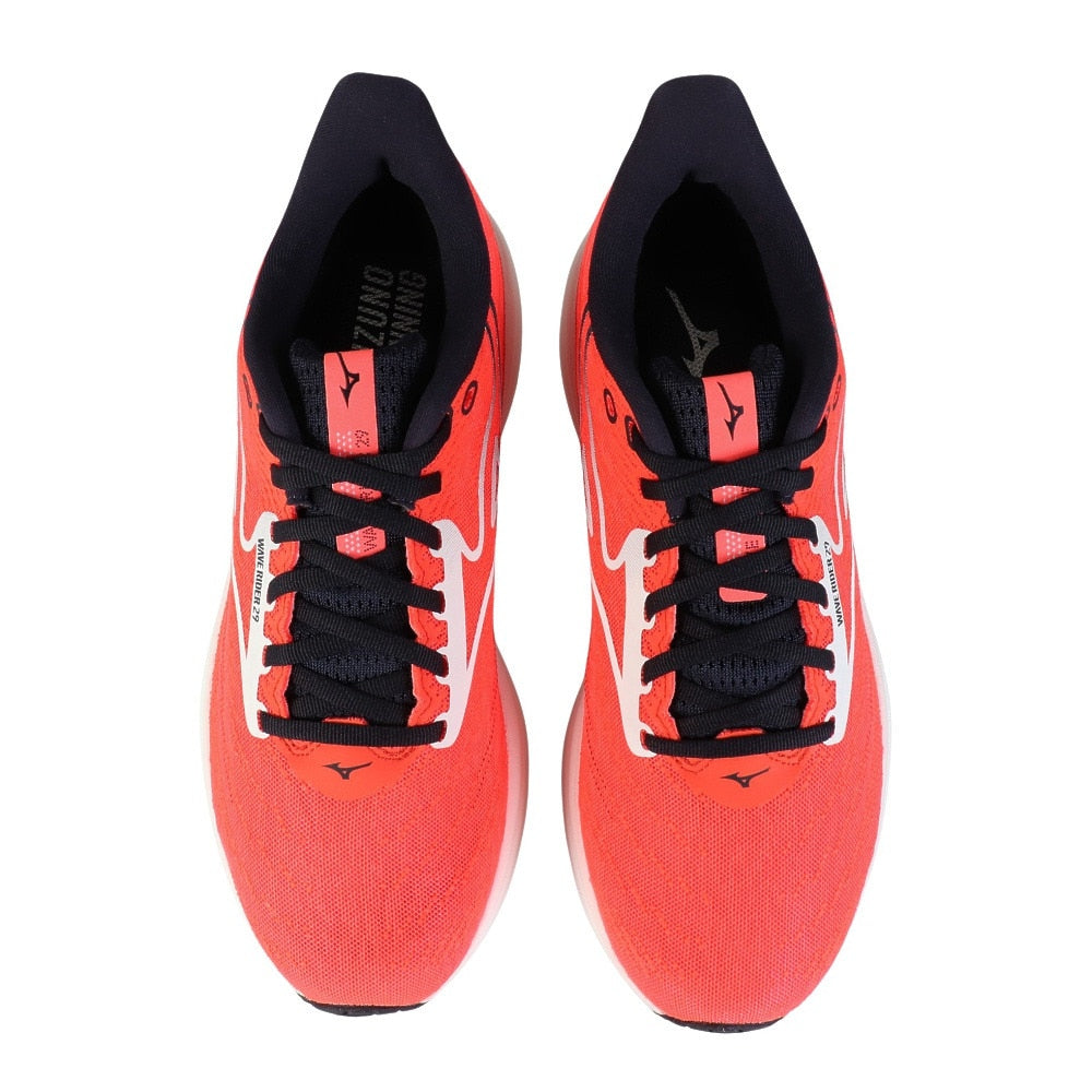 ランニングシューズ ジョギングシューズ ウエーブライダー 29 レッド ホワイト J1GC250312