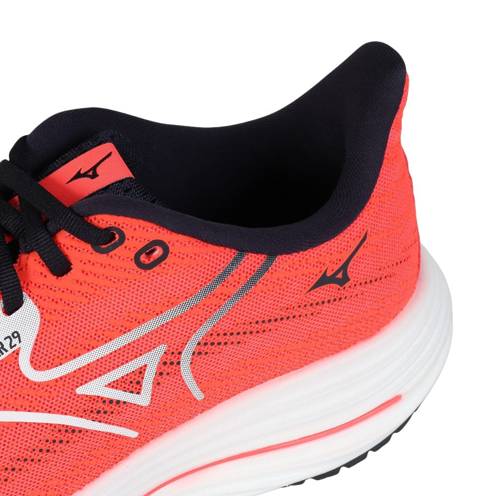 ランニングシューズ ジョギングシューズ ウエーブライダー 29 レッド ホワイト J1GC250312