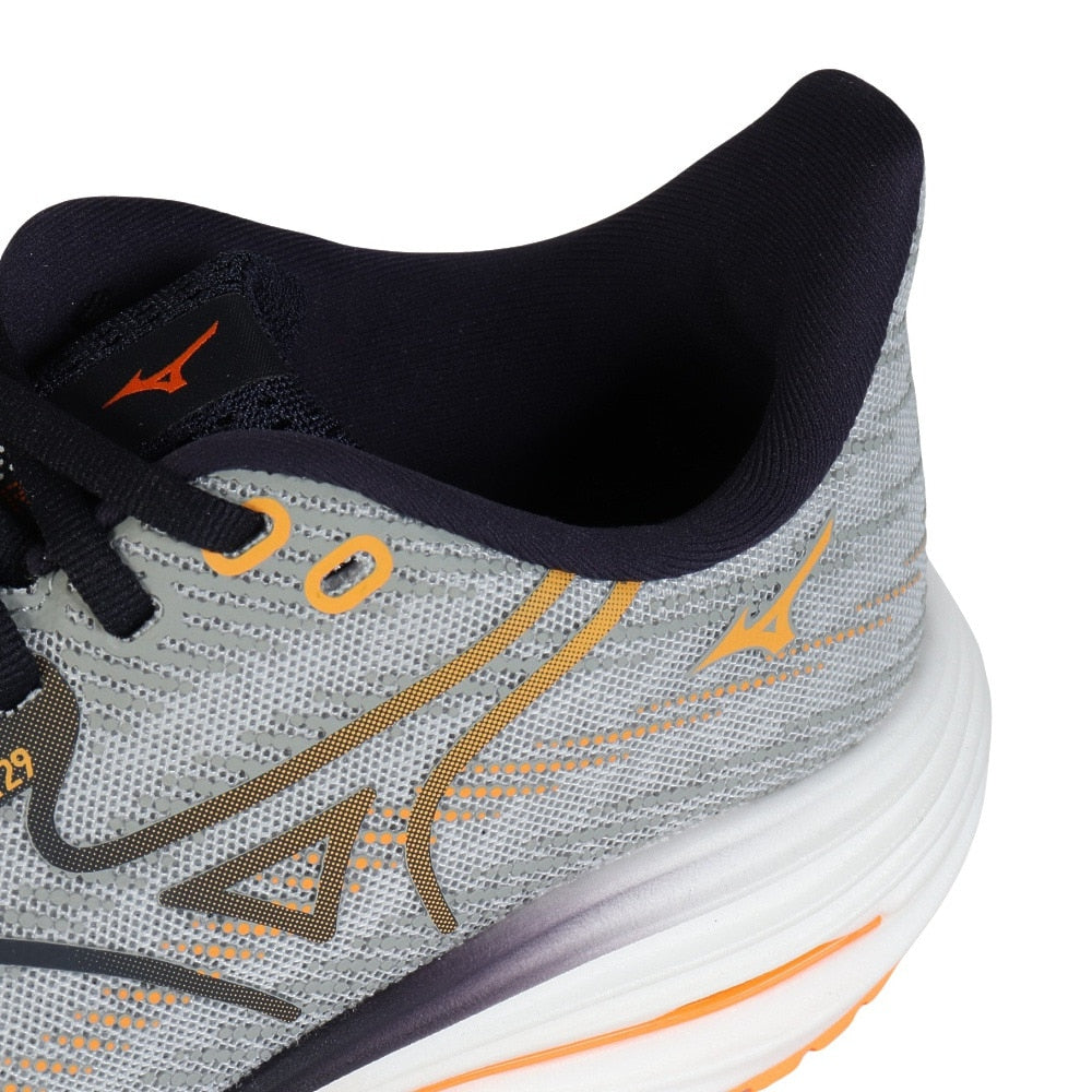 ランニングシューズ ジョギングシューズ ウエーブライダー 29 SW グレー ブラック J1GC250405