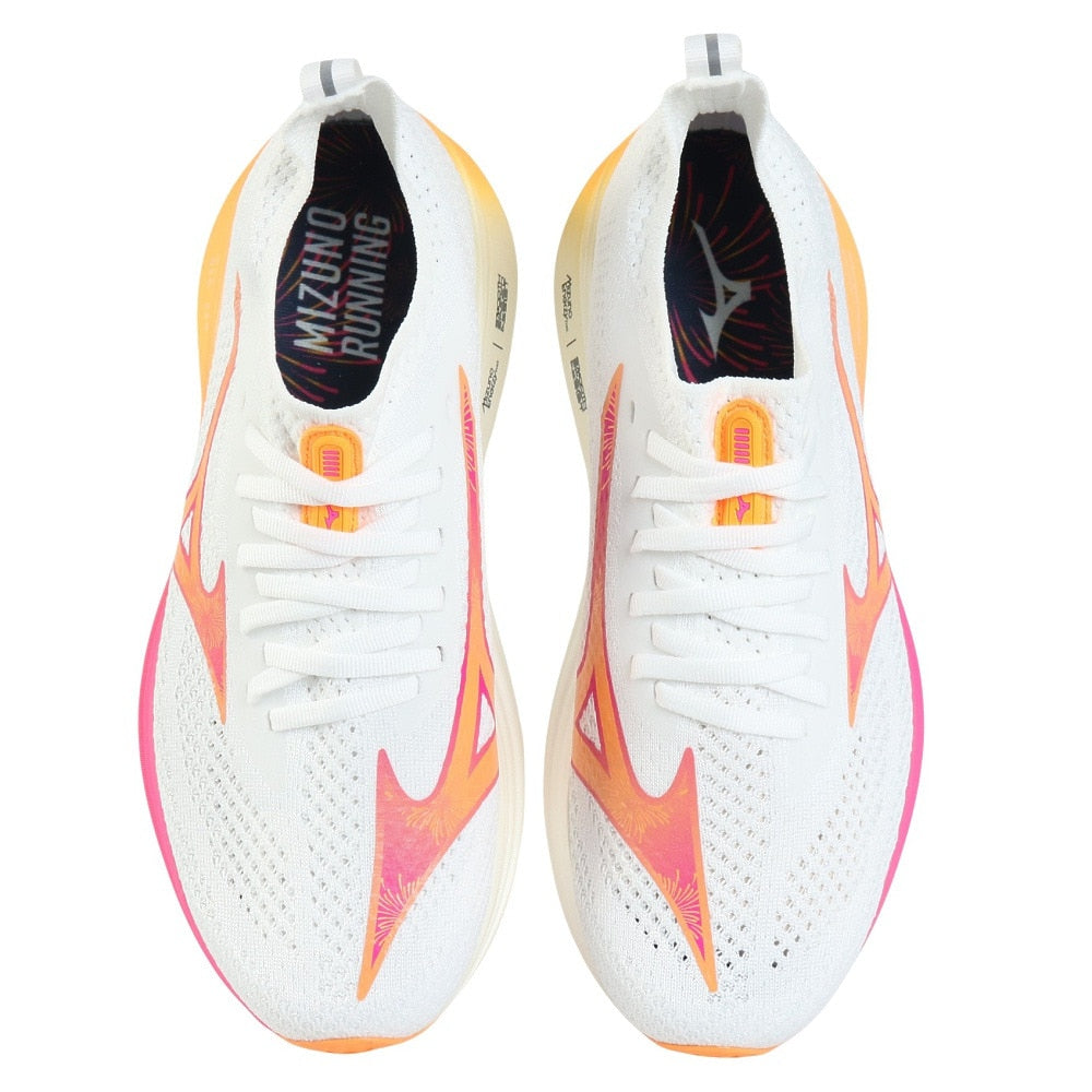 ランニングシューズ ジョギングシューズ ネオ ゼン ホワイト ピンク