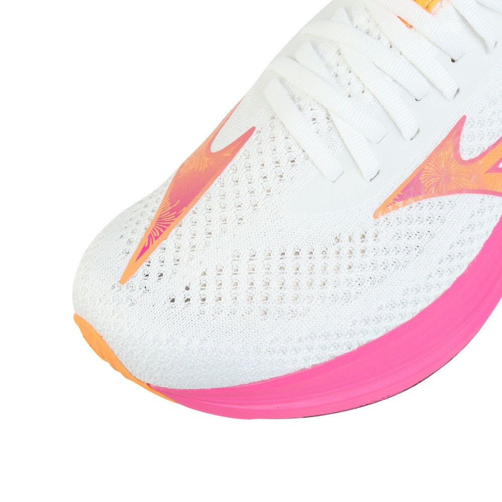 ランニングシューズ ジョギングシューズ ネオ ゼン ホワイト ピンク