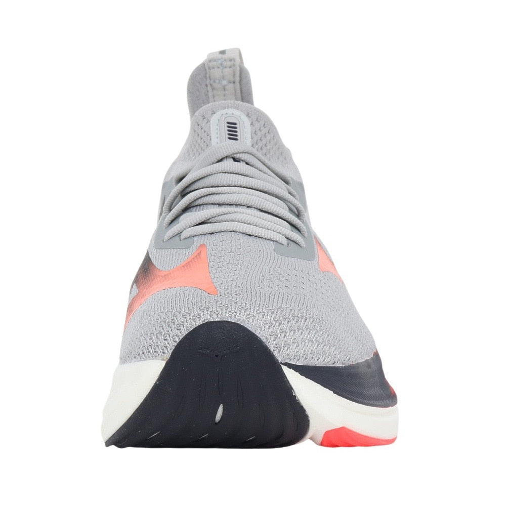 ランニングシューズ ジョギングシューズ ミズノ ネオ ゼン グレー レッド J1GC258651 スニーカー