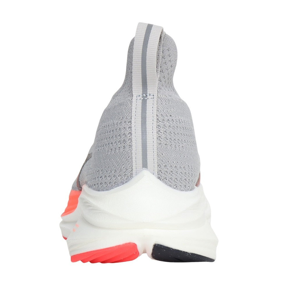 ランニングシューズ ジョギングシューズ ミズノ ネオ ゼン グレー レッド J1GC258651 スニーカー