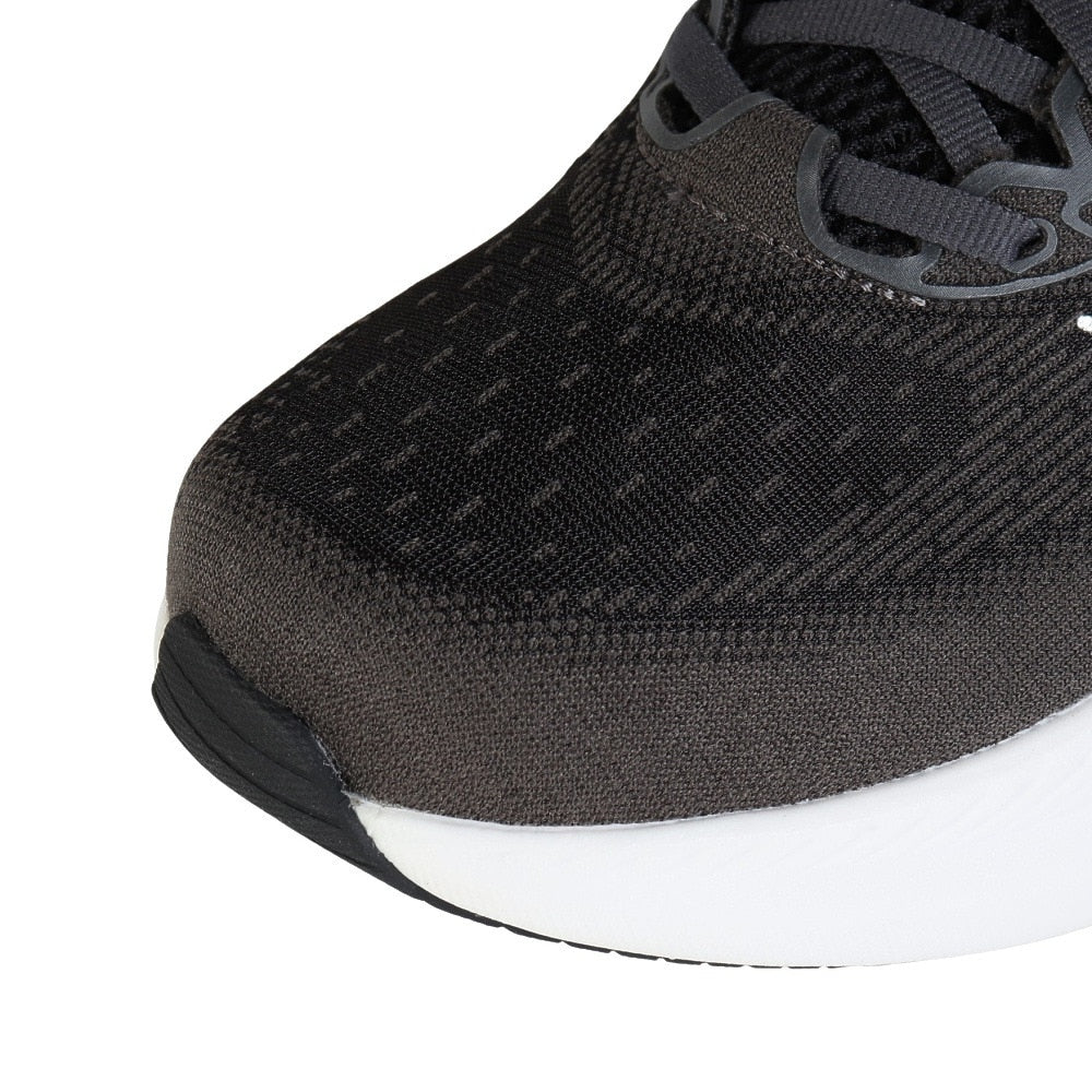 ランニングシューズ ジョギングシューズ マッハ 6 ワイド ブラック ホワイト 1147833-BWHT スニーカー