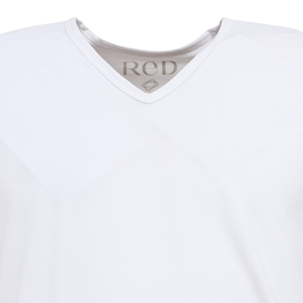 リカバリーウェア バイタルテック Vネックインナー半袖 白 Sサイズ VW-AA-02A-S 一般医療機器 遠赤外線 ルームウェア