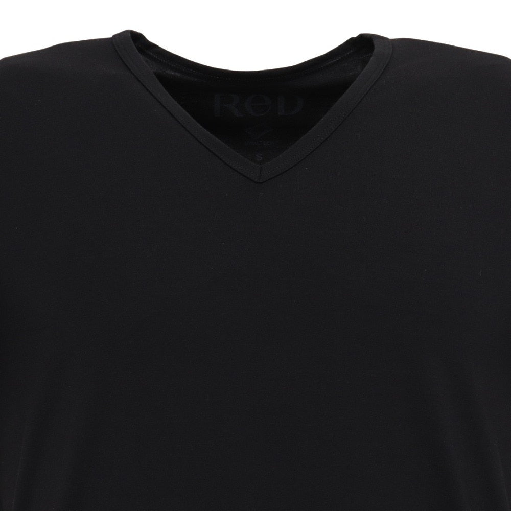 リカバリーウェア バイタルテック Vネックインナー半袖 黒 Sサイズ VW-AA-03A-S 一般医療機器 遠赤外線 ルームウェア