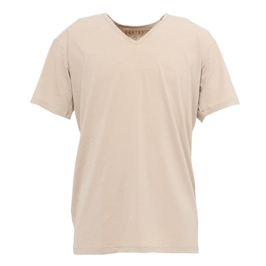 リカバリーウェア バイタルテック Vネックインナー半袖 ベージュ LLサイズ VW-AA-20D-LL 一般医療機器 遠赤外線 ルームウェア