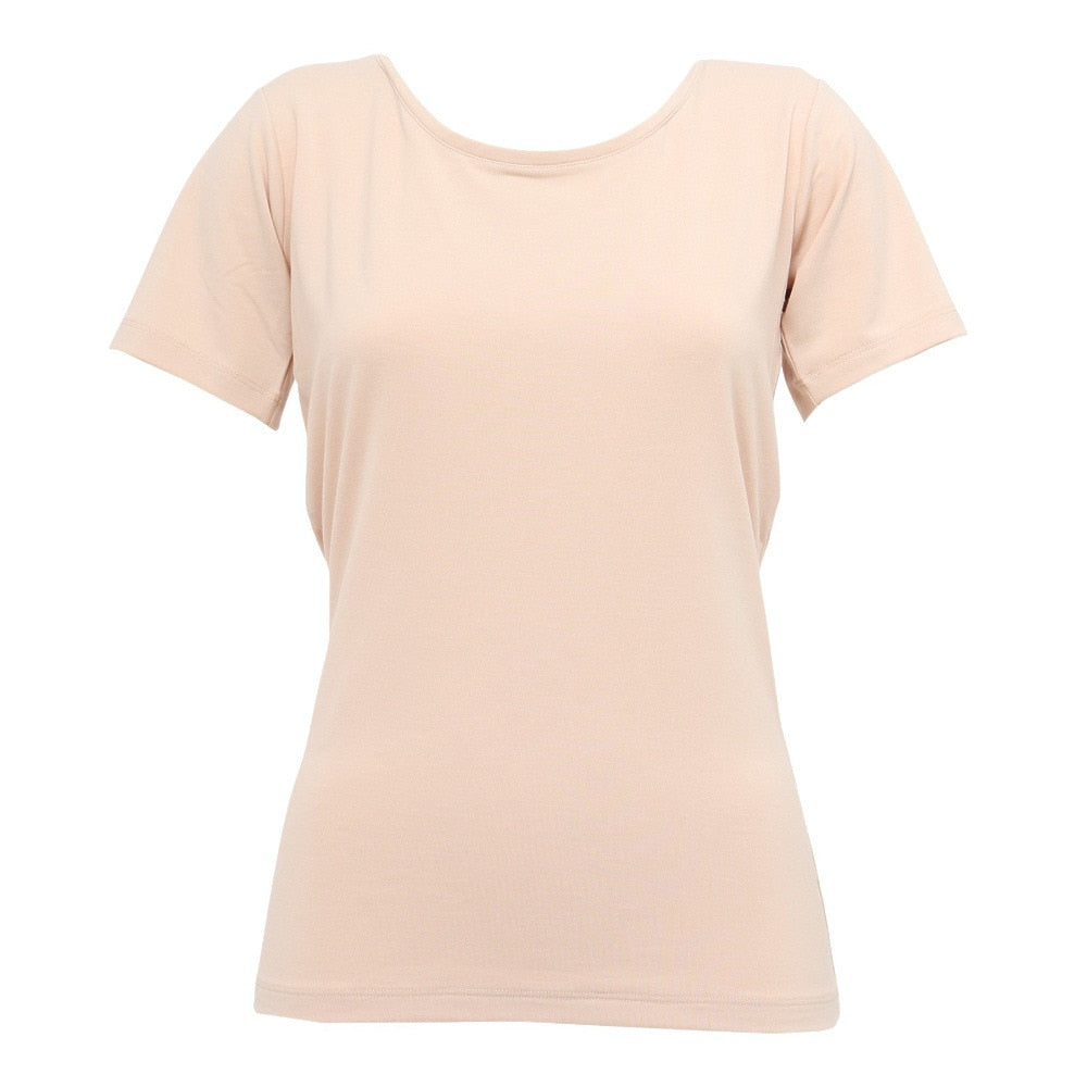 リカバリーウェア バイタルテック Uネックインナー半袖 ベージュ Mサイズ VW-AC-20B-M 一般医療機器 遠赤外線 ルームウェア