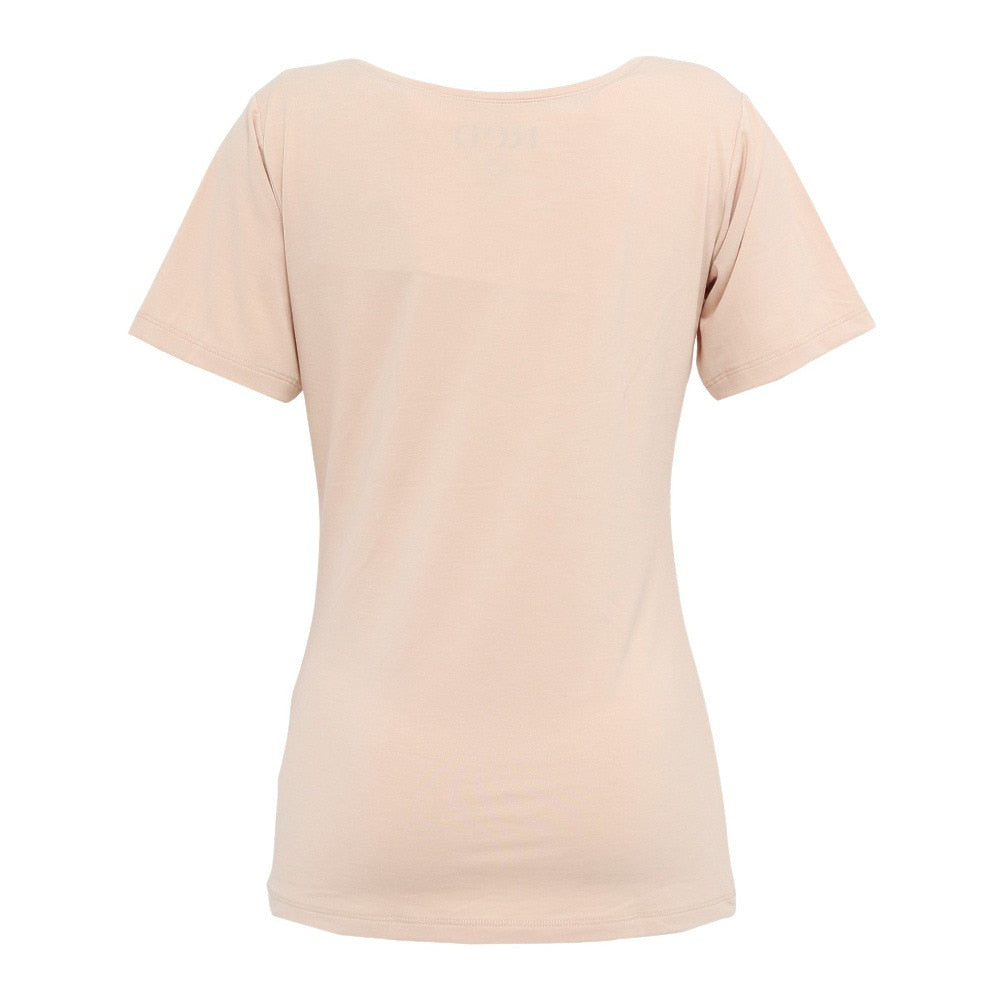 リカバリーウェア バイタルテック Uネックインナー半袖 ベージュ Lサイズ VW-AC-20C-L 一般医療機器 遠赤外線 ルームウェア