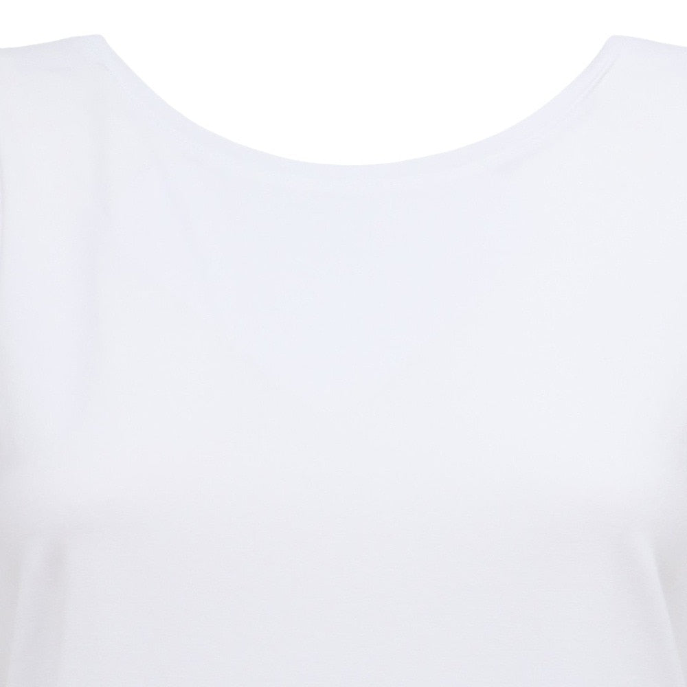 リカバリーウェア バイタルテック Uネックインナー半袖(COOL) 白 Mサイズ VW-AD-02B-M 一般医療機器 遠赤外線 ルームウェア