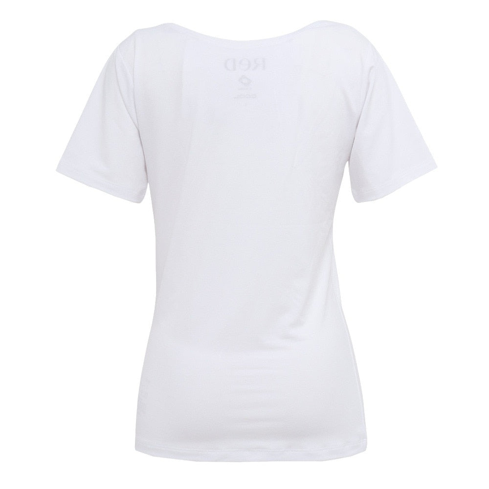 リカバリーウェア バイタルテック Uネックインナー半袖(COOL) 白 Lサイズ VW-AD-02C-L 一般医療機器 遠赤外線 ルームウェア