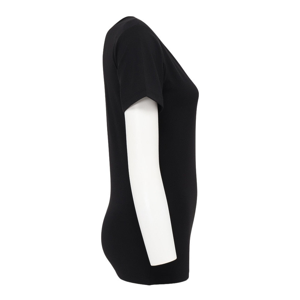 リカバリーウェア バイタルテック Uネックインナー半袖(COOL) 黒 Mサイズ VW-AD-03B-M 一般医療機器 遠赤外線 ルームウェア