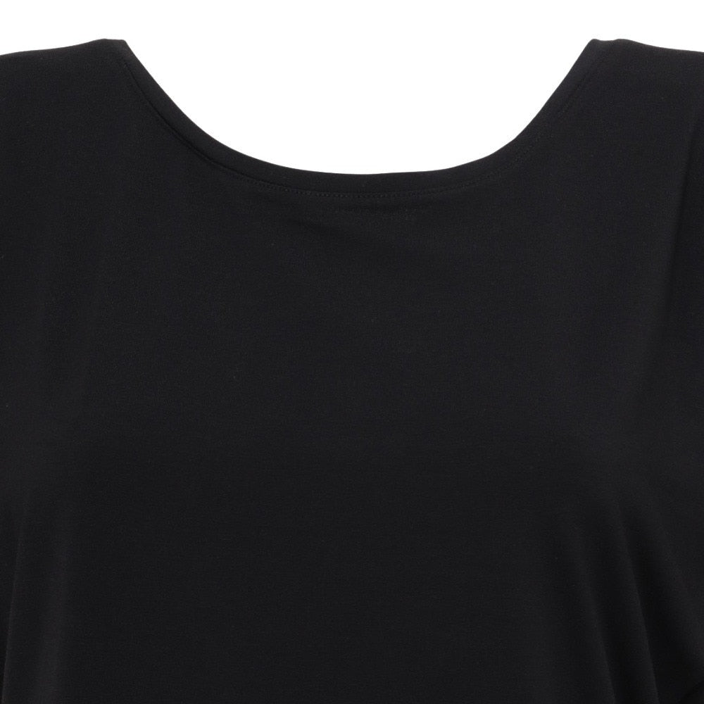 リカバリーウェア バイタルテック Uネックインナー半袖(COOL) 黒 Lサイズ VW-AD-03C-L 一般医療機器 遠赤外線 ルームウェア