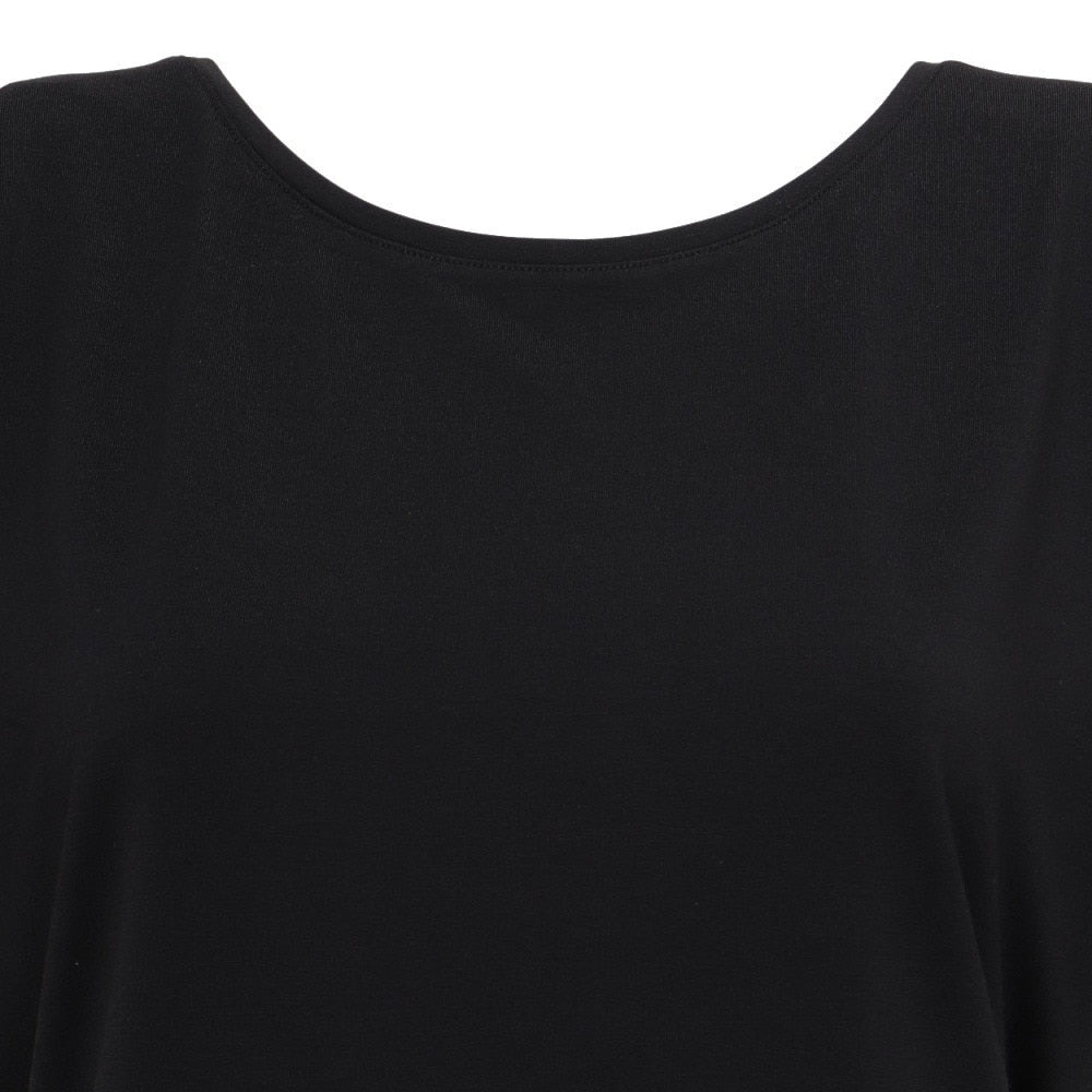 リカバリーウェア バイタルテック Uネックインナー半袖(COOL) 黒 LLサイズ VW-AD-03D-LL 一般医療機器 遠赤外線 ルームウェア