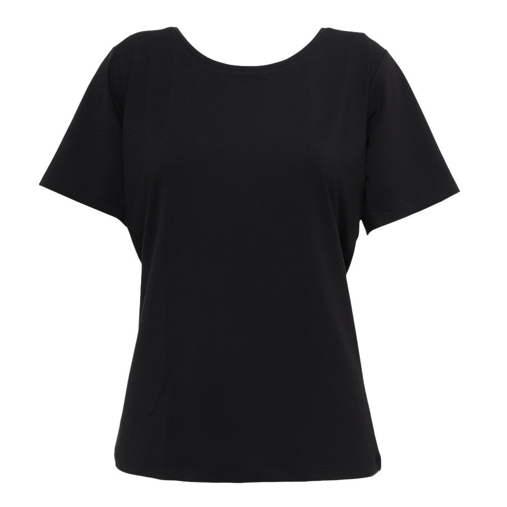 リカバリーウェア バイタルテック Uネックインナー半袖(COOL) 黒 LLサイズ VW-AD-03D-LL 一般医療機器 遠赤外線 ルームウェア