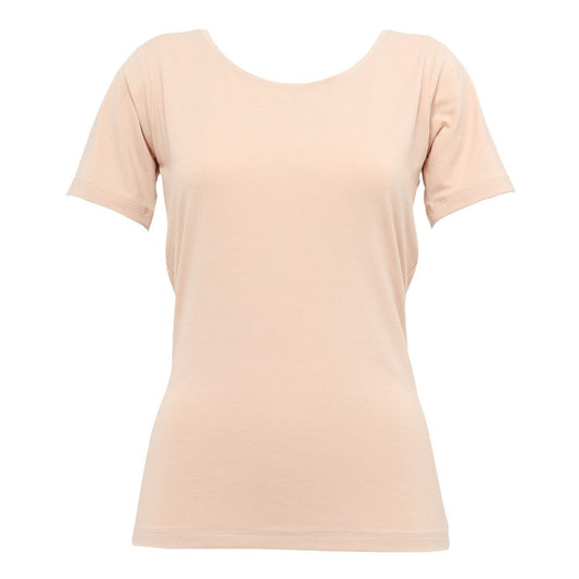 リカバリーウェア バイタルテック Uネックインナー半袖(COOL) ベージュ Mサイズ VW-AD-20B-M 一般医療機器 遠赤外線 ルームウェア