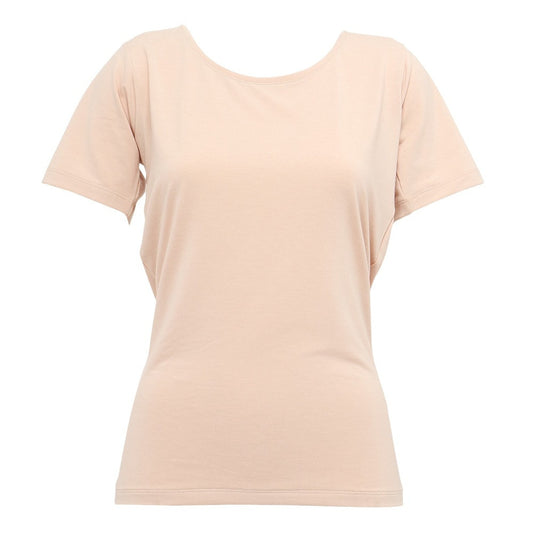 リカバリーウェア バイタルテック Uネックインナー半袖(COOL) ベージュ Lサイズ VW-AD-20C-L 一般医療機器 遠赤外線 ルームウェア