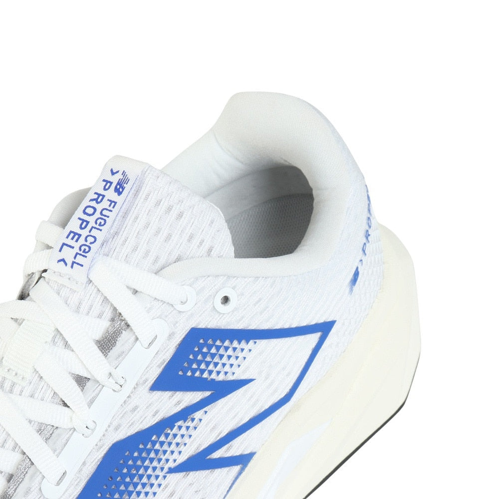 ランニングシューズ トレーニングシューズ 部活 フューエルセル プロペル V5 ホワイト ブルー MFCPRCZ5 D