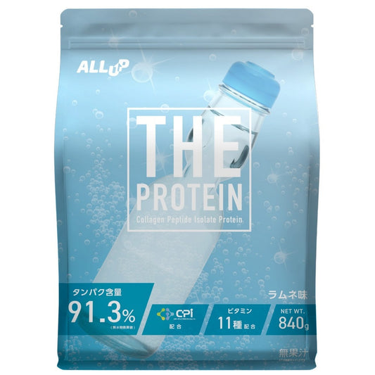 プロテイン THEPROTEIN ラムネ味 840g 約30食入 GWM52TK011 乳糖未配合 高たんぱく