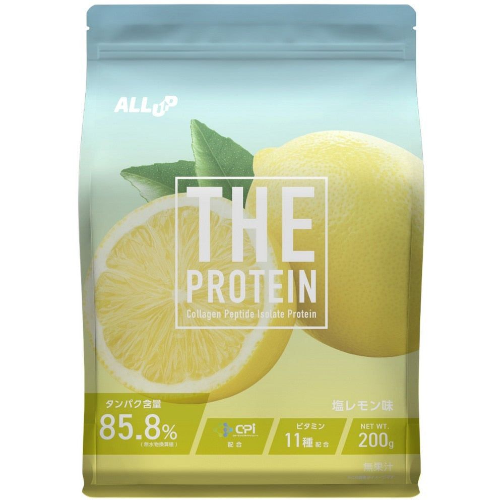 プロテイン THEPROTEIN 塩レモン味 200g 約7食入 GWM52TK018 乳糖未配合 高たんぱく
