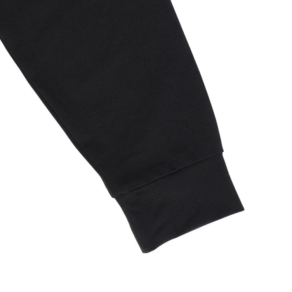 Vネックインナー長袖 リカバリーウェア ブラック 黒 Sサイズ VW-BA-K90A-S