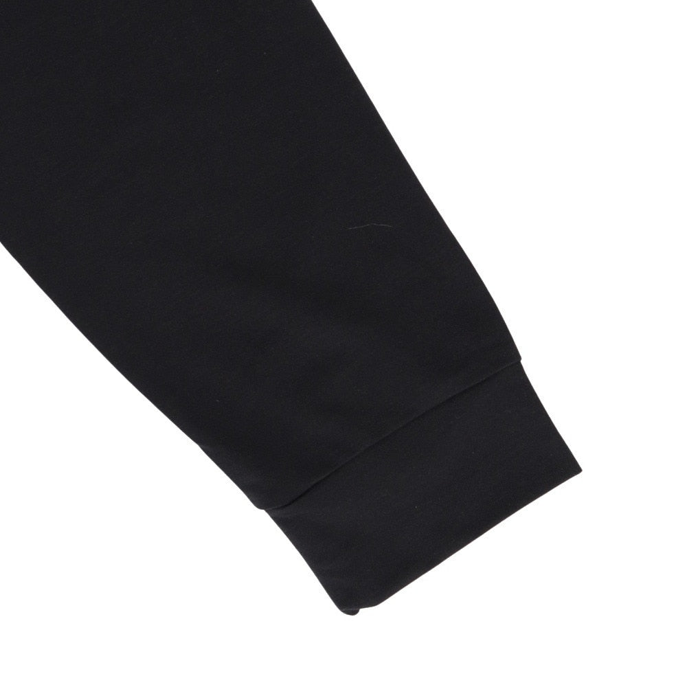 Vネックインナー長袖 リカバリーウェア ブラック 黒 Lサイズ VW-BA-K90C-L