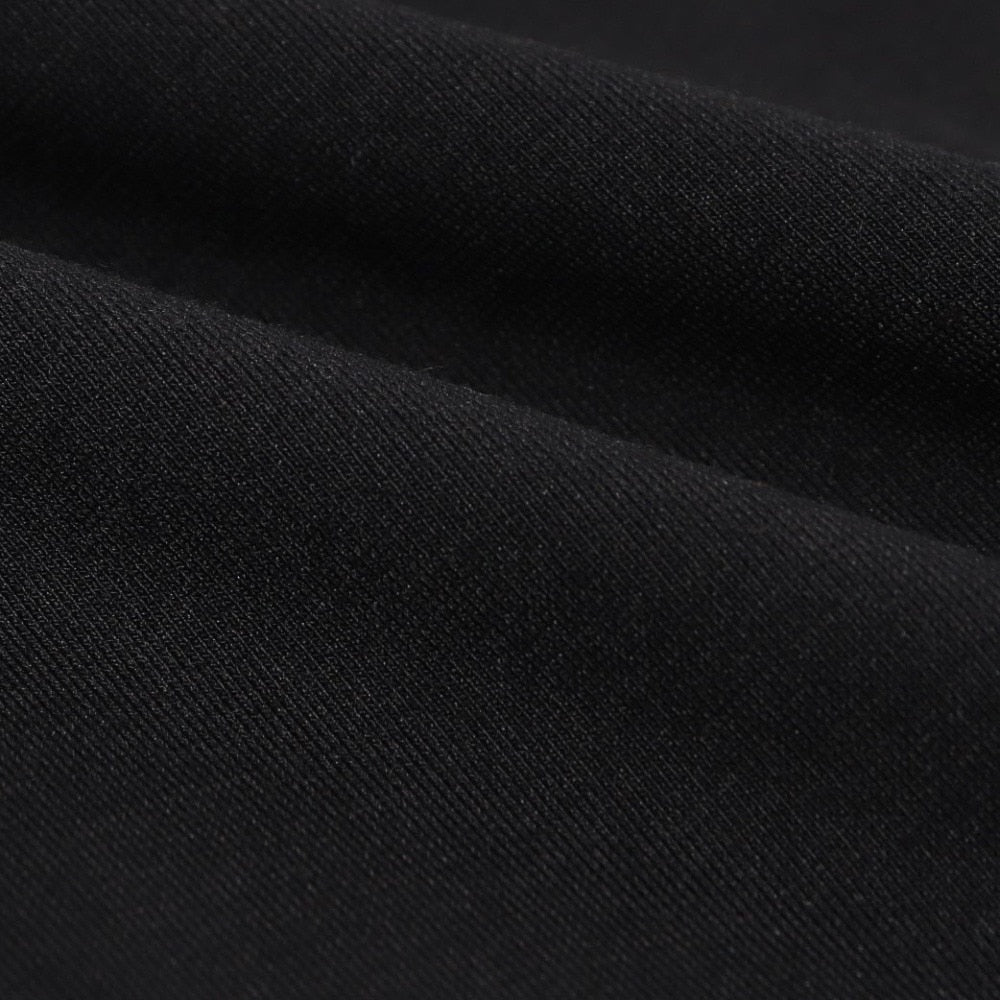 Vネックインナー長袖 リカバリーウェア ブラック 黒 Lサイズ VW-BA-K90C-L