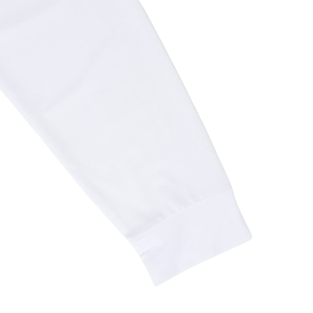 リカバリーウェア Vネックインナー長袖 白 ホワイト Lサイズ VW-BA-W20C-L