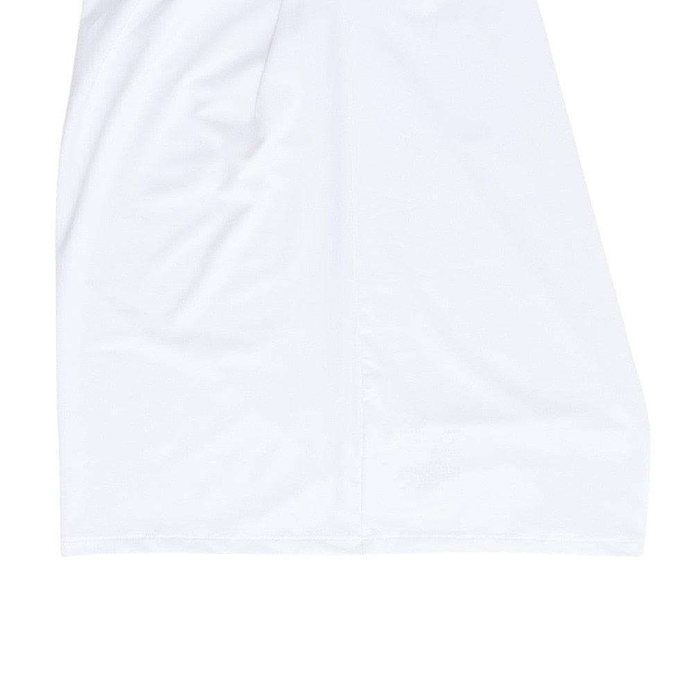 リカバリーウェア Vネックインナー長袖 白 ホワイト Lサイズ VW-BA-W20C-L