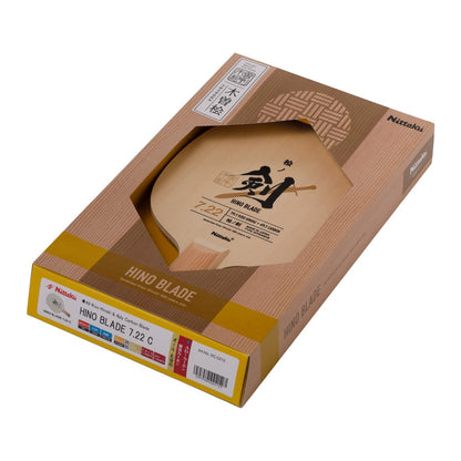 卓球ラケット ペン ヒノブレイド 7.22 C NC0212-76【Nittaku（ニッタク）-卓球ラケット】